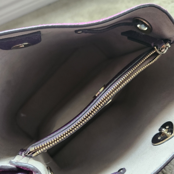 Microsuede Kate Spade Bucket Bag - Picture 4 of 4